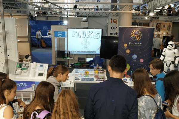 EdTech center at the Education and Teaching Aids Fair, October 2019